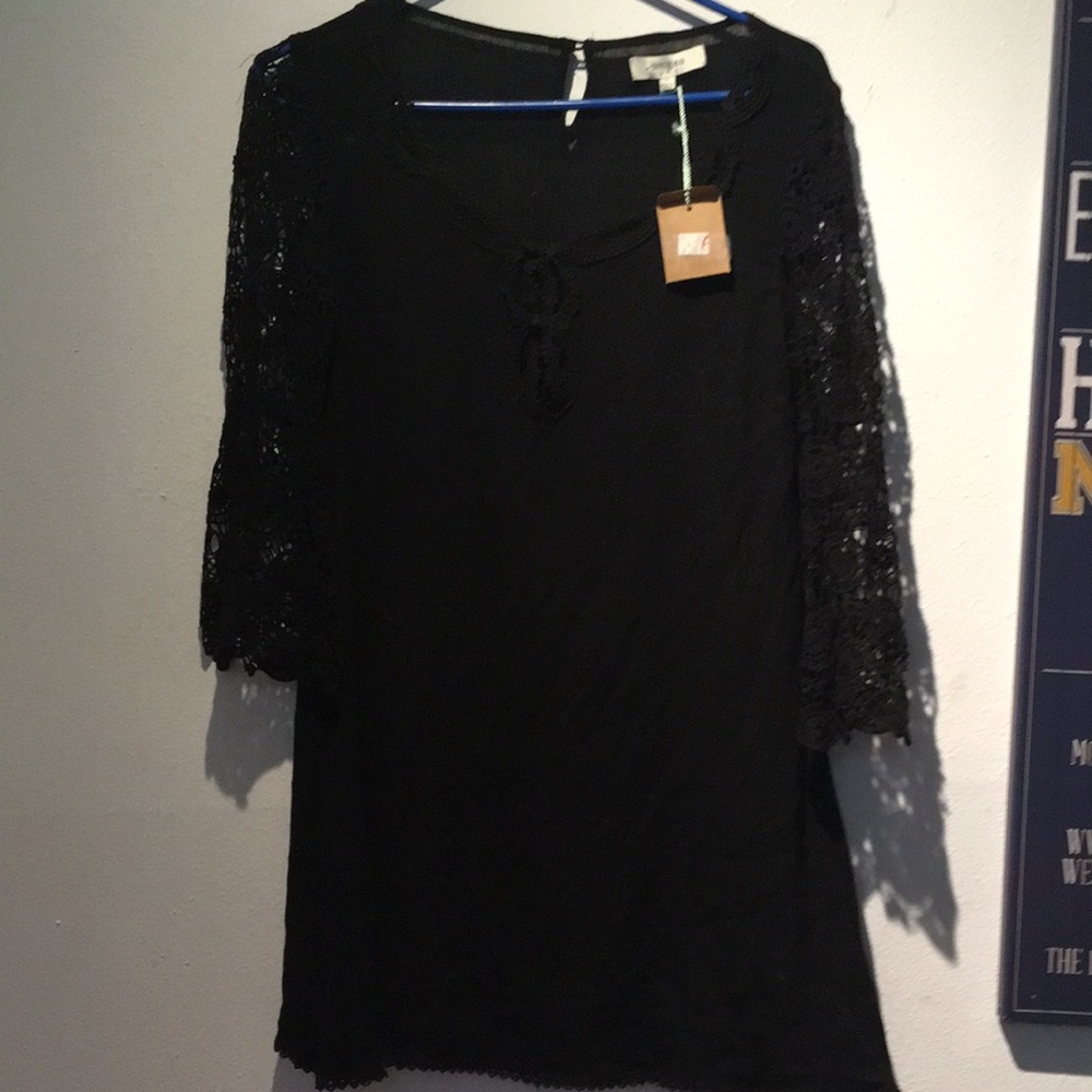 Umgee dress swim coverup crochet NWT
